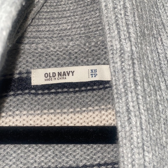 Geometric Knit Cardigan old navy ski wrap cardigan - Picture 2 of 4